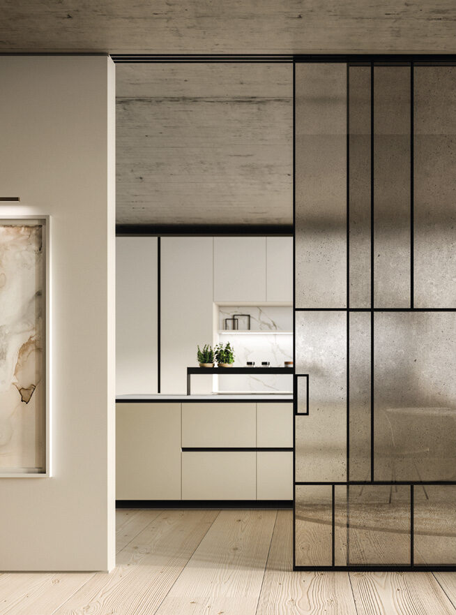 Porte e pareti in vetro Henry Glass